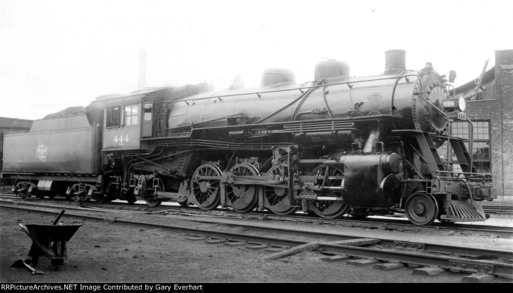 MILW 2-8-2 #444 - Milwaukee Road